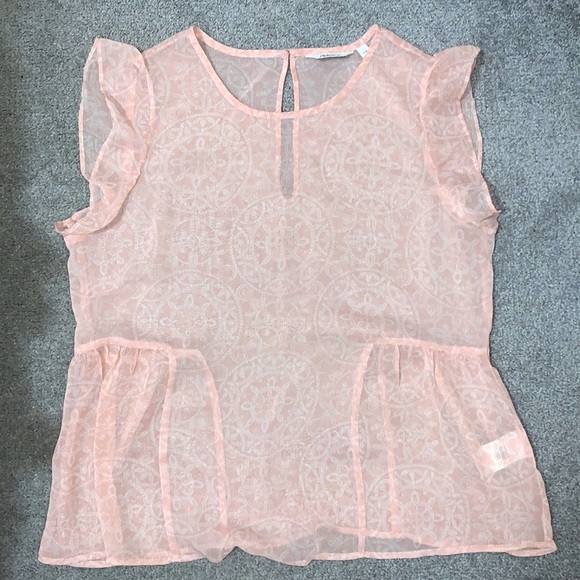 Baby pink see-through top! - Picture 1 of 5